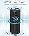 Bluetooth Speakers, Vanzon Climber-Z Portable Bluetooth V5.0 Wireless Speaker, with 30W Rich Bass& 360° Surround Sound, 16 Hr Playtime, IPX7 Waterproof, for Travel, Camping, Shower and Outdoorsthumb 2