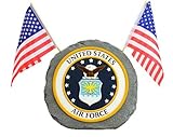 Red Carpet Studios Patriotic Garden Stone, Air Force