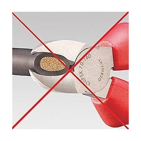 KNIPEX - 7015110 Mini-Seitenschneider, 110 mm Länge 760006 – Bild 5