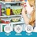 Eco Lifestyle Silicone Stretch Lids - 12 Pack, 6 Sizes - Stretchable, Reusable Food & Bowl Covers - Zero Waste