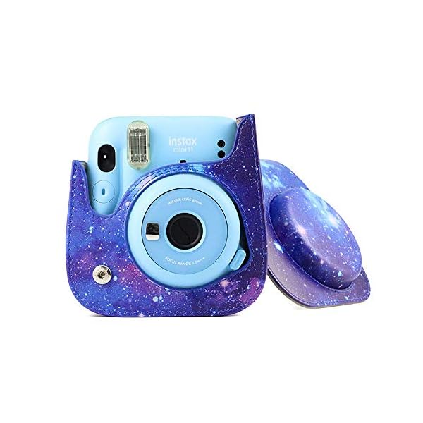 Schutzhülle kompatibel mit Fujifilm Instax Mini 11, Mini 9, Mini 8, Mini 8+ Sofortbildkamera, mit 7,6 cm 96 Taschen… – Bild 3
