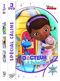 Docteur La Peluche - Coffret : Des bisous qui soignent tout + C'est l'heure de l'examen + Un câlin et tout va bien - Pack