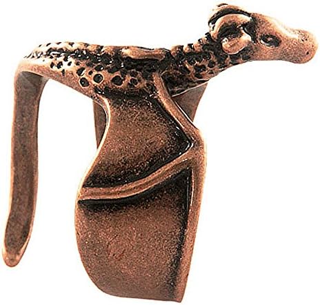 Enhanced Dragon Adjustable Animal Wrap Ring Vintage Bronze Tone