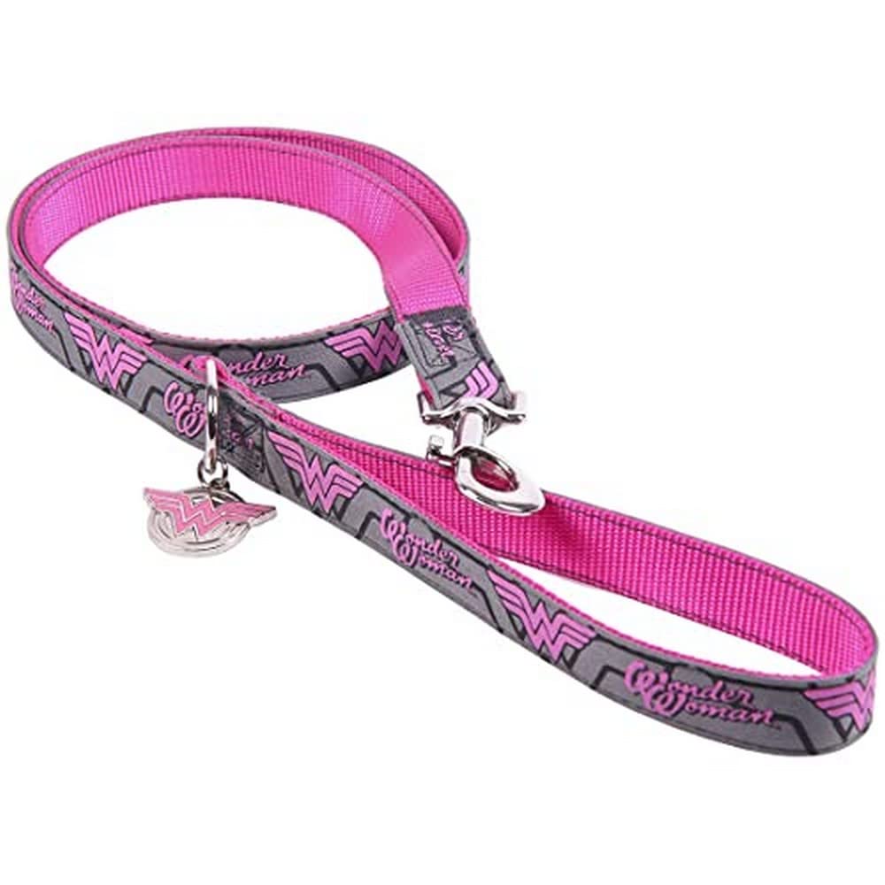 CERDÁ LIFE'S LITTLE MOMENTS - For Fan Pets | Wonder Woman Superheroes Dog Leash - Officially Licensed DC Comics