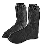 Rain Gear Bike Boot Shoes Cover Gaiter Anti Slip Sole Side Zippered Us Men ((Euro 46-47/US 12-13))