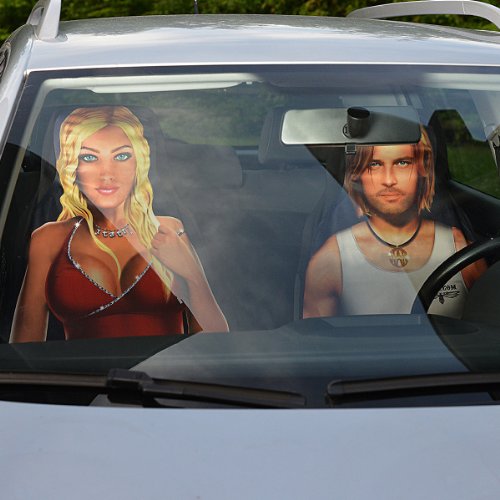 Mega Sexy stoelhoes voor de eenzame automobilist - Sexy Girl - een echte hete blikvanger - een mannendroom bij uitstek - Image 3