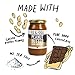 Dark Chocolate Peanut Butter, Chunky Chocolate Gourmet Peanut Spread, Keto Friendly, Low Sugar and No Additives, Non-GMO, 13.2oz - Fix and Fogg