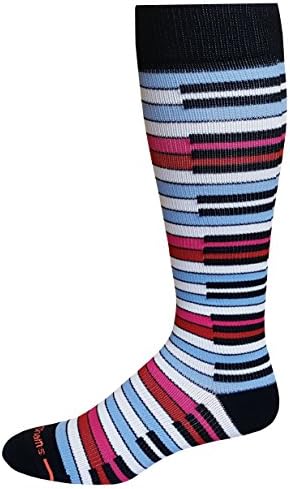 Dr, Shams Moderate (15-20 mm Hg) Sports, Travelers, Anti-Fatigue, Graduated Compression Socks Made in USA