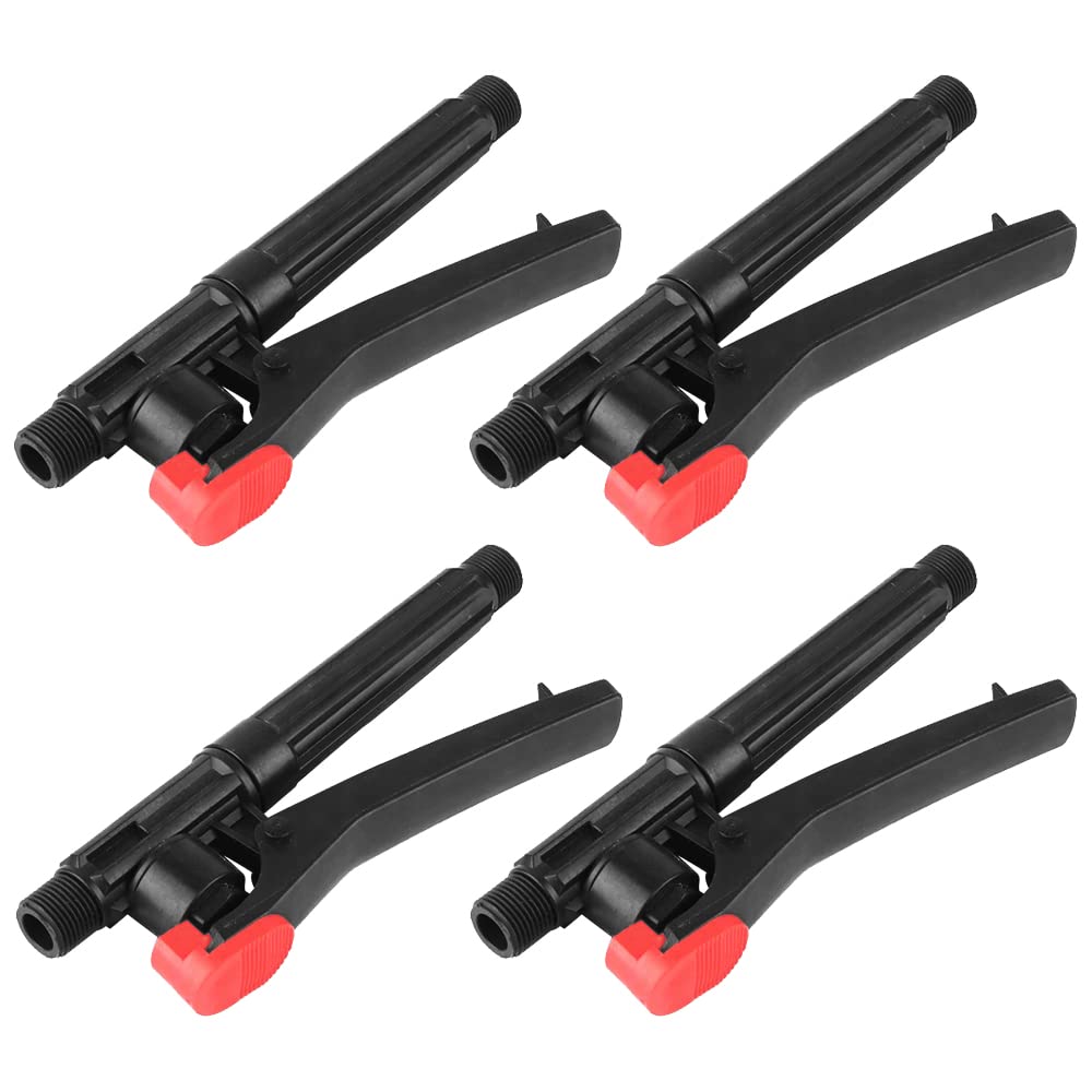 Hsthe Sea 4PCS Sprayer Handle Switch 40Psi-100Psi Trigger Gun Sprayer Handle for Agricultural Spraying Equipment