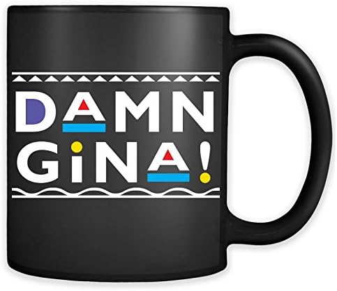 90s Sitcom Martin Damn Gina TV Show Mug - Funny 90's Retro Coffee Cup