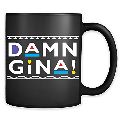 90s Sitcom Martin Damn Gina TV Show Mug - Funny 90's Retro Coffee Cup