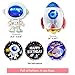 Outer Space Birthday Party Decorations Universe Space Happy Birthday Banner Galaxy Birthday Party Supplies for Boys Astronaut Rocket Balloons