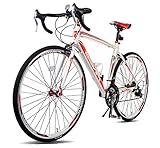 Merax Finiss Aluminum 21 Speed 700C Road Bike Racing Bicycle Shimano