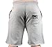 Monsta Clothing Co. Men's Workout (Muscle Symbol) Gym Sweat Shorts (G:GY-A:BK) Grey/Black