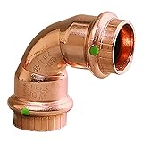 Viega 77317 ProPress Zero Lead Copper 90-Degree