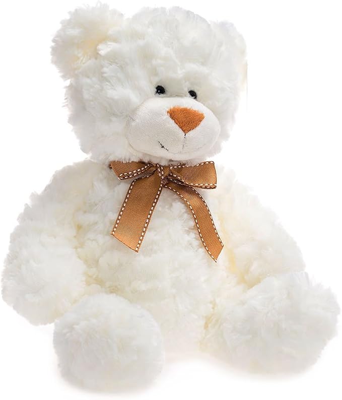 white teddy bear online shopping