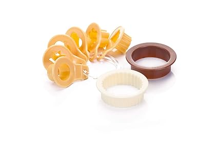 Traditionelle Ausstecher für Linzer Plätzchen DELÍCIA, 8 St