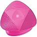 Silicone Sonic Facial Cleansing Brush - Best Beauty Massager for Normal, Sensitive, Combination Skin - Deep Cleaning Exfoliating Face Scrubber, Waterproof & Rechargeable Cleanser Tool, PINK