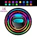 Toilet Light Motion Detection with 16 LED Colors, Sensor Led Toilet Bowl Light - Night Glowbowl Light Detection - As Seen on TV & Great Gift for Mom, Dad, Kids or Potty Training (1 Pack)
