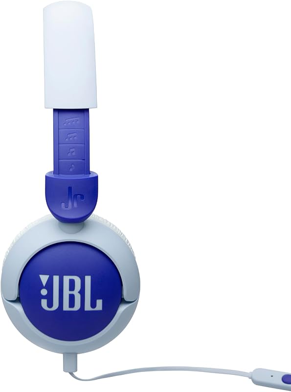 Junior 320, Auriculares Supraaurales para Niños, Azul