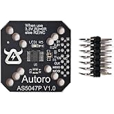 AS5047P Encoder Module 14Bit SPI ABZ PWM for VESC BLDC Arduino Raspberry Pi | Rotary Position Sensor UVW for Stepper Motor Robotics Industrial Automation Drone Gimbal ODrive FOC Control Plug&amp;Play 3.3V/5V
