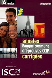 Annales 2006 de la banque d'épreuves communes, CCIP