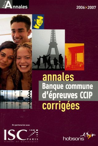 Annales 2006 de la banque d'épreuves communes, CCIP