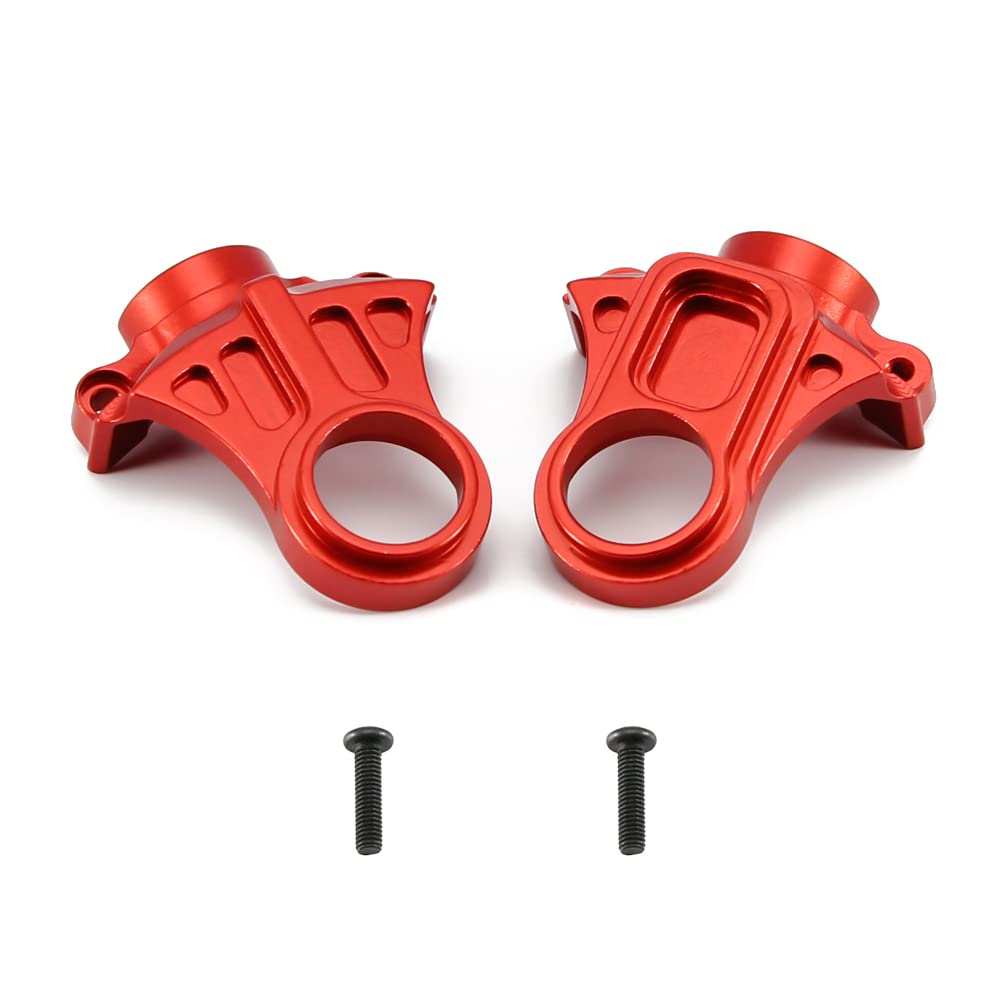 RCAWD ARRMA differential yoke set for Granite, Big Rock, Typhoon, Senton 3S Composite Differential Yoke for 1/10 ARRMA 3s&Mega550 (Red)