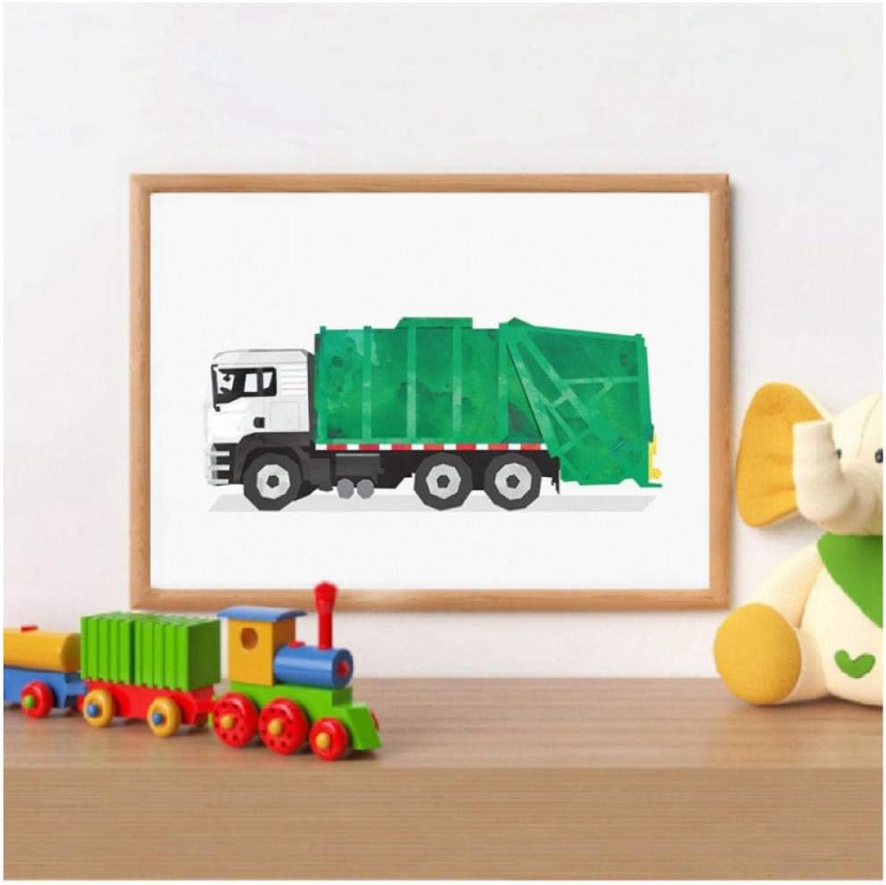 Decoración para el hogar Impresiones Pintura HD Póster Imágenes Camión