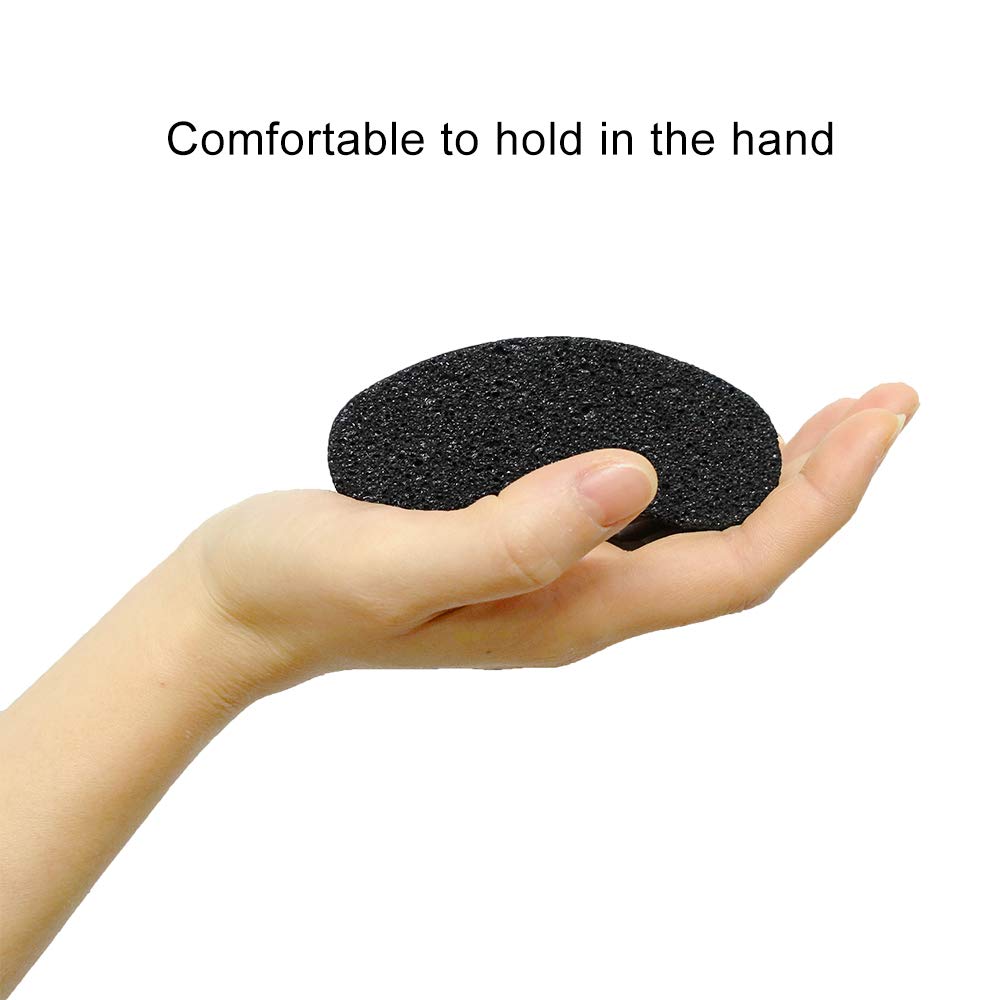 Bicrops Natural Lava Pumice Stone, Pedicure Tool, Hard Callus Dead Skin Remover, Foot File For Exfoliation & Fine Foot Scrubber for Smoothing & Softening Skin: Beauty