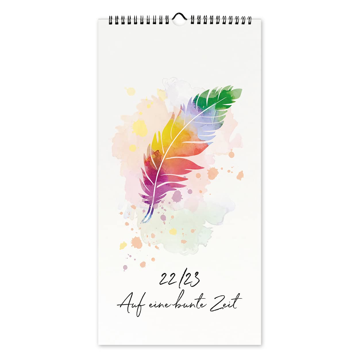 2022/2023 Family Calendar with Three Columns, 18 Months, Wall Calendar for Hanging, with Annual Overview and Holiday Planning Area