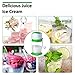 [UPGRADED] Ice Crusher Shaver Manual Hand Crank Ice Grinder for Fine or Coarse Pieces - Ice Treats or Slushy Desserts Large 50 OZ Bucket Shaved Ice Treats or Slushy Desserts 304 Stainless Steel Blade