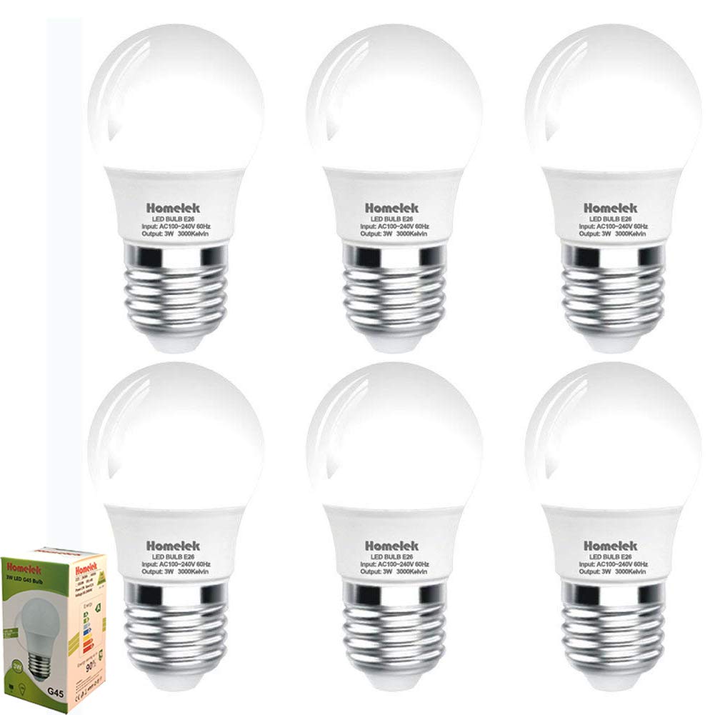 Which Is The Best Refrigerator Light Bulb 40W 120V 5000 Kelvan Dimable