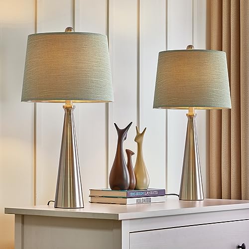 Oneach Table Lamps Set of 2 with USB Charging Port for Living Room 29.