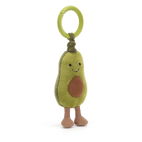 Jellycat Amuseable Avocado Jitter Baby Car Seat Stroller Toy, - Main Image