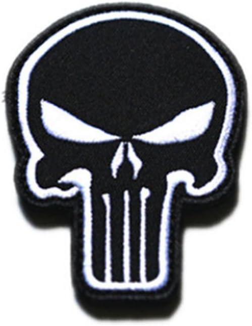 Embroidery Patch for Punisher Skull Flag Morale By Cilected