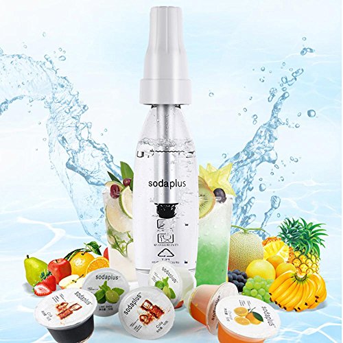 KOBWA Handheld Soda Maker,Portable 1000ml Eco Carbonated Water Soda