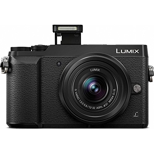Panasonic-LUMIX-GX85-4K-Black-Mirrorless-Interchangeable-Lens-Camera-w-12-32mm-Lens-64GB-SDXC-Memory-Card-Gadget-Bag-37mm-Filter-Kit-Wide-Angle-Telephoto-LensCard-ReaderMini-Tripod-More