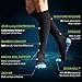 BAMS Premium Bamboo Compression Socks for Men, Women- Antibacterial 15-20 mmHg Medical Graduated Knee-High Sock with New Odor-Kill Technology for Sports, Travel, Maternity Pregnancy