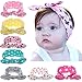 Baby Headbands Turban Knotted, Girl's Hairbands for Newborn,Toddler and Childrens