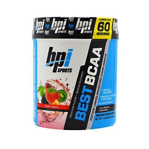 Bpi sports best bcaa fruit punch 60 servings