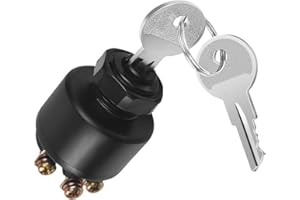 TOOBOP Ignition Starter Switch for Johnson Evinrude Push to Choke inboard Outboard Ignition Starter Switch