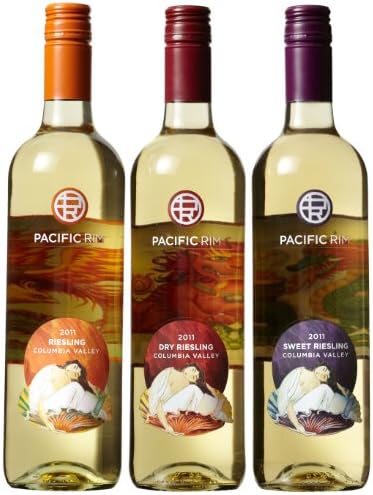 Pacific Rim Riesling Sampler Mixed Pack, 3 x 750 mL