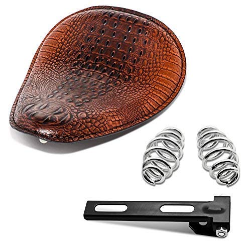 Senkauto Motorcycle Spring Solo Bobber Seat For Harley Sportster Softail Honda Chopper Yamaha - Thumbnail 5