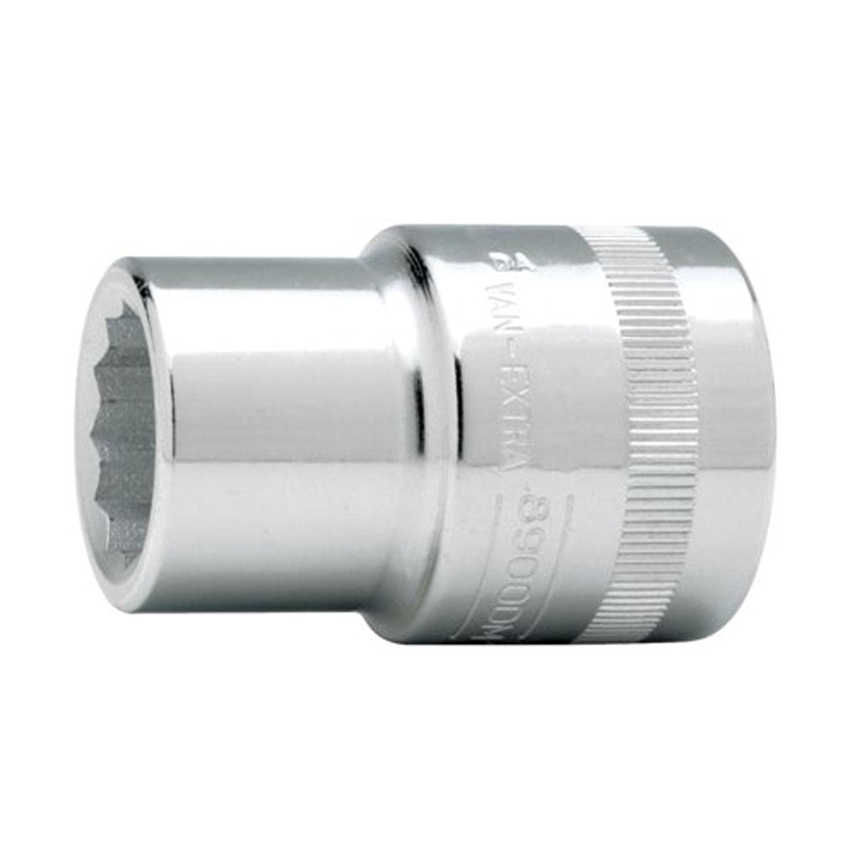 Bahco 8900DM-23 Standard Length Socket, Silver, 3/4-Inch Bi-Hex 23 mm