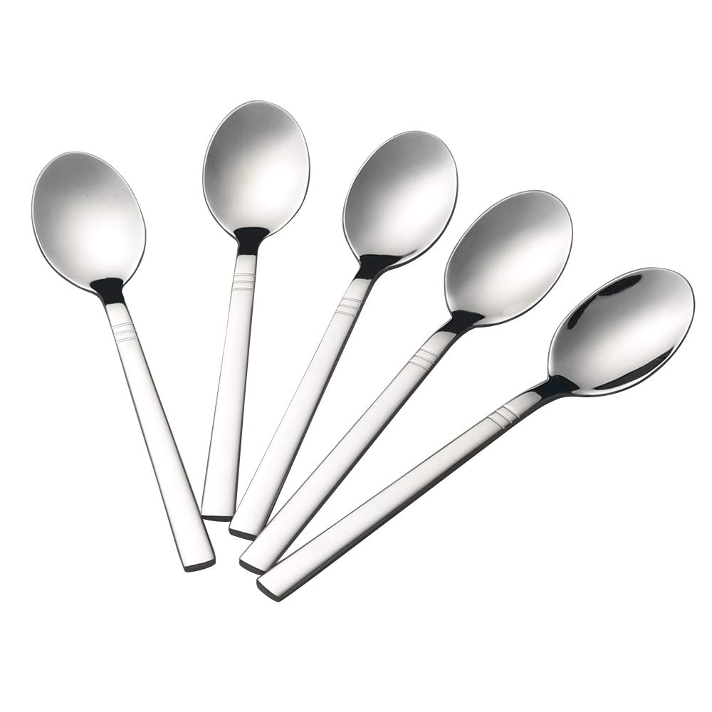 Fosly Stainless Steel Tea Spoon, 12 Pieces Mini Stirring Spoons