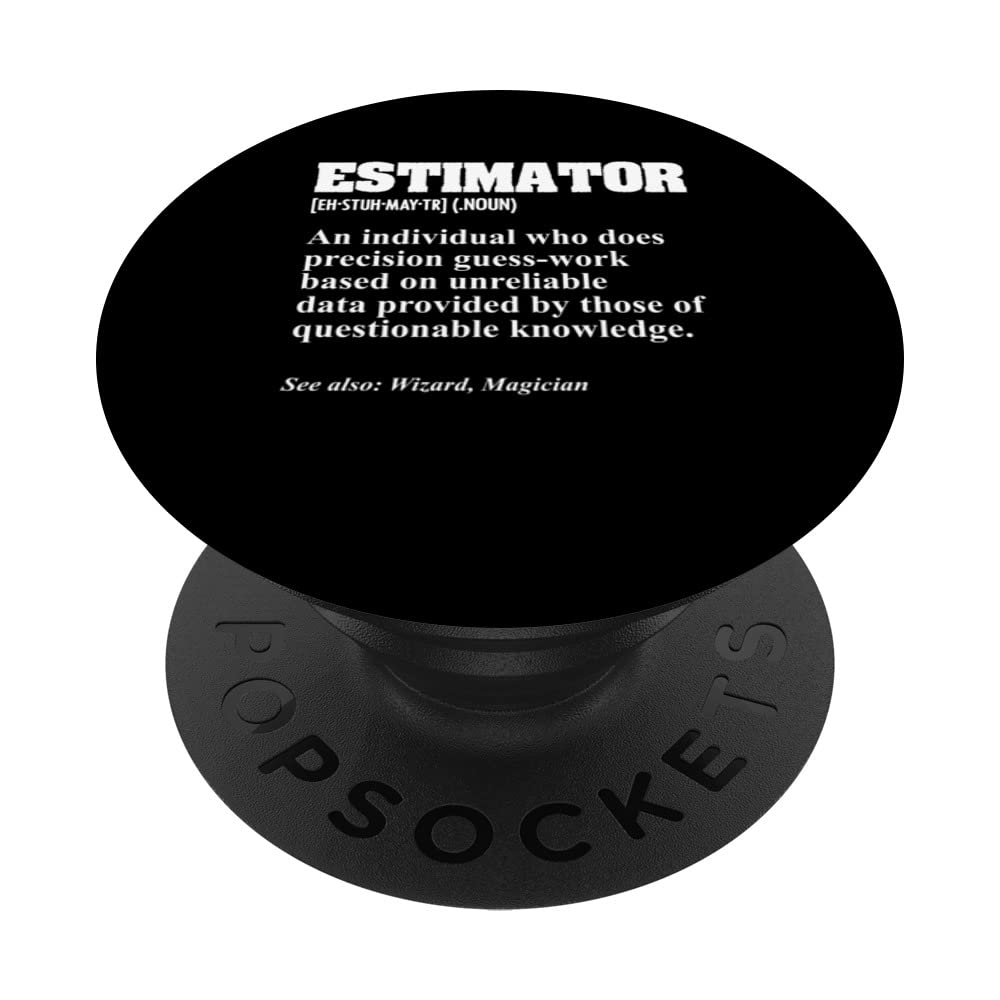 Estimator Estimating Calculations Jobs PopSockets Swappable PopGrip