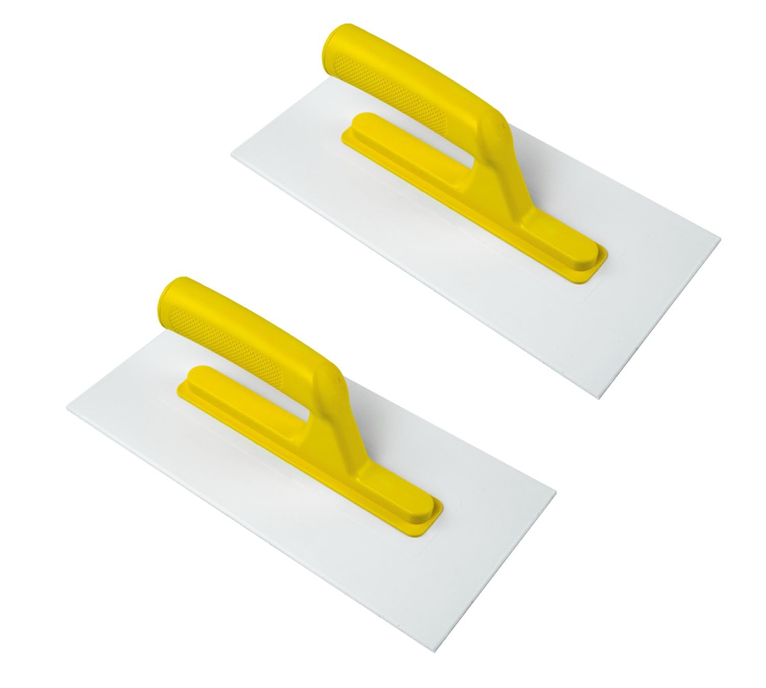 2 x Plastic ABS 11" Rendering Texturing Top Coat Trowel 270 x 130mm (0327G3)