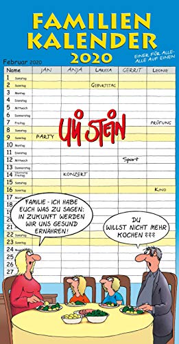 Uli Stein Familienkalender 2020 by 