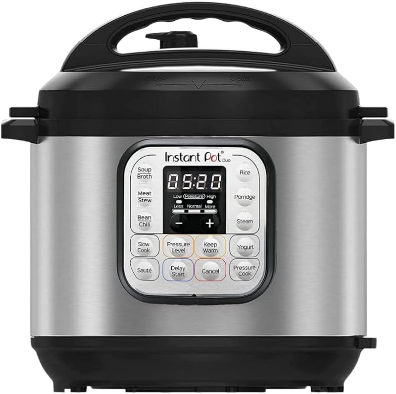 Instant Pot DUO MINI 3L 7-in-1 Electric Pressure Cooker Black Silver